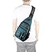 Vanlison Crossbody Sling Bag Backpack for Men & Women Blue