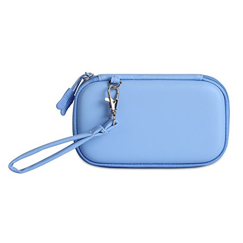BUBM Digital Storage Bag Electronic Accessories Bag Hard Drive Organizers Earphone Cables USB Flash Drives Travel Case (Blue)