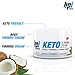 BPI Sports Keto Slimming Cream – Ketogenic Diet Support – Skin Firming, Skin Toning, Reduce Cellulite – Bhb Salts, Bodyfit & Phytosonic – Coconut Scent – Topical Cream – 8 Oz.