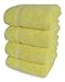 SALBAKOS - Premium 4 Piece Bath Towel Set, Made with 100% Turkish Cotton, Quick Drying, Highly Absorbent & Comfy Towels for Spa & Hotel | 27
