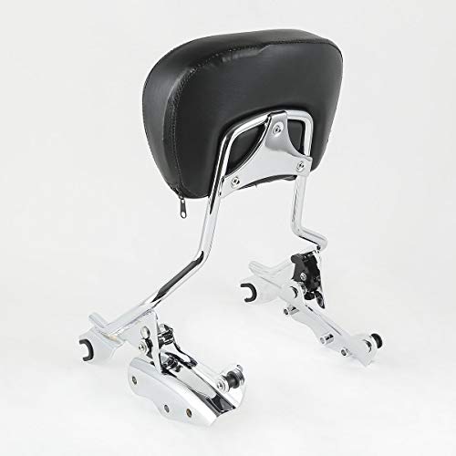 Mofun Portapacchi Cromato Sganciabile Per Harley Touring Road King Electra Glide 2009-2024
