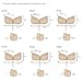 Holisouse Strapless Bra Push Up Sticky Backless Self Adhesive Invisible Bras for Women with All Sizes Available, Beige, D