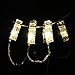 ETTP Led Bedroom Lights, Photo Clips String Lights, Fun and Cute Decorations Lights, USB Powered, 30 LEDs, Warm White - for Hanging Photos Pictures Cards