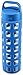 Ello Pure Glass Water Bottle with Silicone Sleeve | 20 oz | Blue Squares