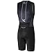 Synergy Men's Triathlon Trisuit (Charcoal/Black 19, Medium)