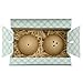 Egg Shaped Salt and Pepper Shakers by Almara Range - Novelty Gloss Ceramic Shaker Set - Salt and Pepper Holders For Table, Baking, and Cooking - Cute, Fun Farmhouse Themed Kitchen Accessory and Gift