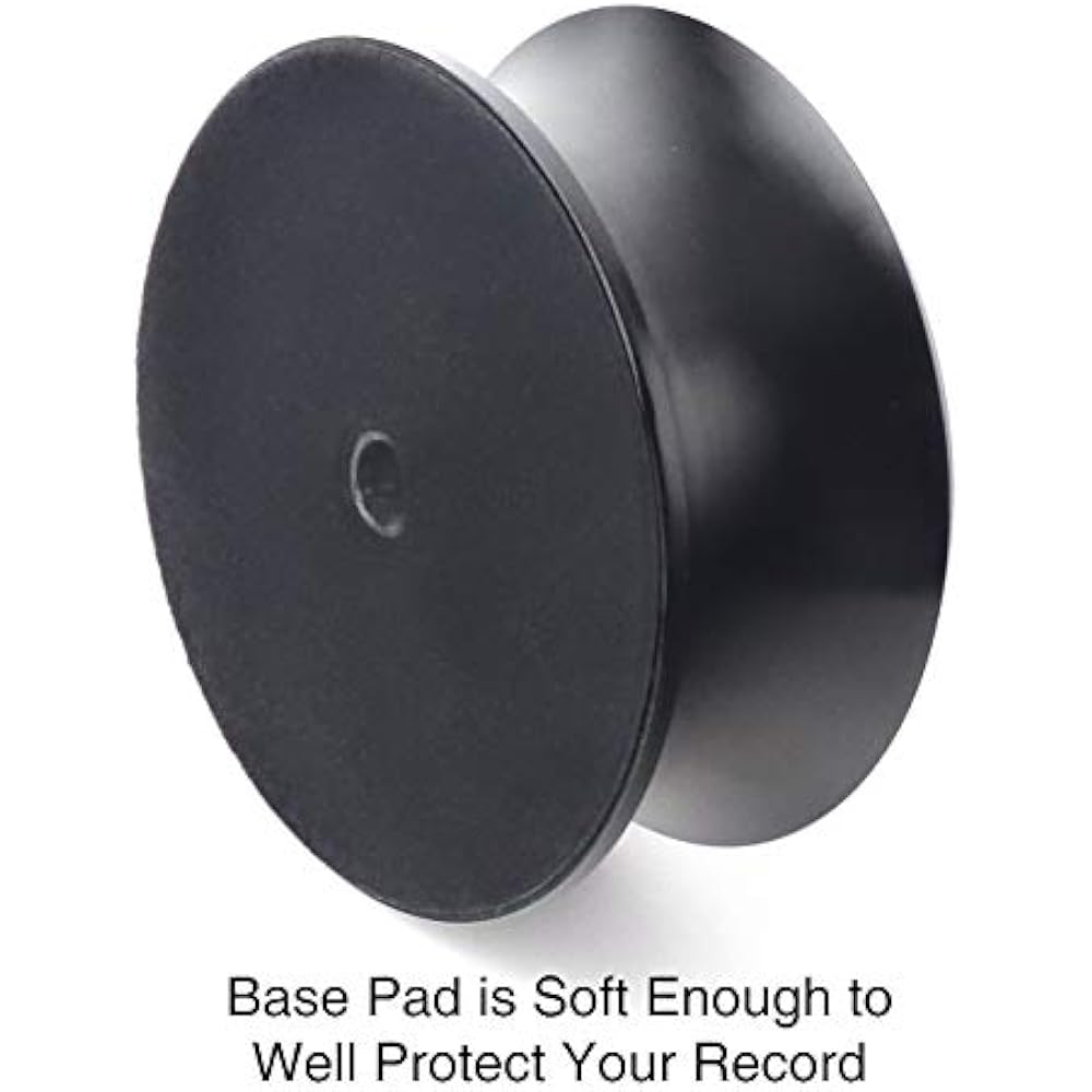 Record Weight Stabilizer, Vinyl Turntable Clamp Aluminum Vibration