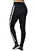 Alfa Global Women's Seamless Full Length Leggings (S/M, Black)