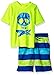 The Children's Place Baby Boys' Rashguard and Swim Trunks Set