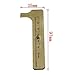 Your Supermart Handy Sliding Gauge Brass Vernier Caliper Mini Brass Pocket Ruler 80mm