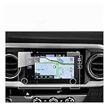 RUIYA 2016 2017 2018 Tacoma 7 inch in-Dash Entune Screen Protector, HD Clear Tempered Glass Car Navigation Screen Protective Film