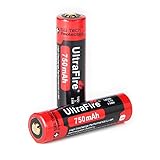 UltraFire 14500 battery Battery 750mAh MAX 3.7v Protected Rechargeable Li-ion Batteries for UltraFire SK68 Q5 / J5 EA11 LED Flashlight Torch and Camera