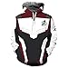 Avenger's Endgame Hoodie Quantum Realm Cosplay Costume 3D Print Zipper Jacket Pullover Sweatshirt (C, M)