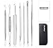 Pimple Popper Tool Kit 7 PCS, Fypo Blackhead Remover Kit Whitehead Blemish Acne Comedone Stainless Steel Removal Tools