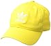 adidas Originals Men's Relaxed Strapback Cap Old, Yellow/White, One Size