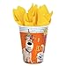The Secret Life Of Pets 2 Birthday Party Supplies Pack for 16 Guests | Paper Cups, Paper Dessert Plates, Paper Beverage Napkins, Stickers, and Plastic Table Cover | Kid's Birthday Party Supplies