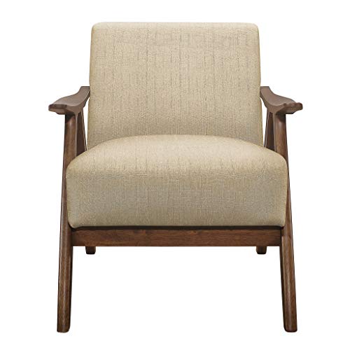 Lexicon Elle Accent Chair, Brown Beachfront Decor