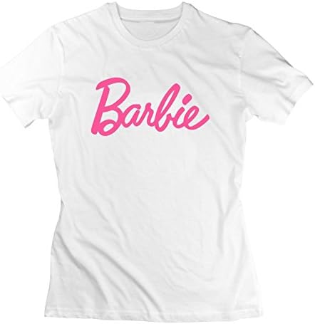Small O-neck Women T Shirt Barbie Barbie 28 By Lutherbrady White