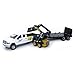 TOMY International 1:64 New Holland L170 Skid Steer Loader with Dodge Pickup Truck
