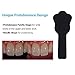 LyncMed Dental Contrasters Intraoral Photographic Black Background Board, Autoclavable & Bendable Rubber Palette Latex-Free (Pack of 4)