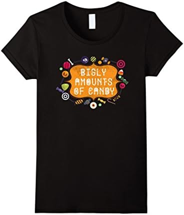 Womens Bigly Amounts of Candy Large Black