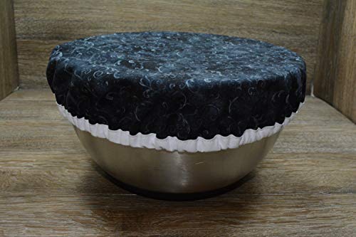 Eco-Friendly // Reusable // Bowl Covers // Set of 3 // Cloudy Nights - Thumbnail 3