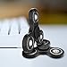 wisdomspot Fidget Spinner Toy Stress Reducer Perfect for ADD, ADHD, Anxiety and Autism Adult Children for Killing Time, Black