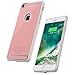 iPhone 7 Wireless Receiver Case ,Foxin Apple iPhone Qi Wireless Charging case Flexible Lightning Connector [1A Upgrade] (Rose Gold)