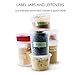 Masking Tape, Anumit 3/4 in Purpose Multi-Surface Adhesive Tape for Labeling, Painting, Packing and More. Easy Tear Tape and Adhesive Leaves No Residue, 4 Rolls = 240 Yards