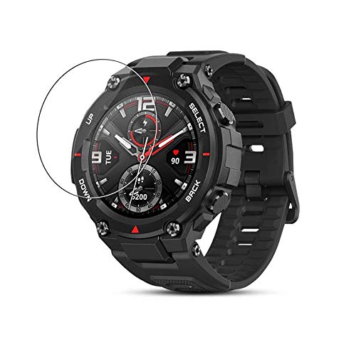 ILOFT Premium High Definition Ultra Clear Screen Protector, Waterproof Tempered Glass Screen Protector for Amazfit T-Rex