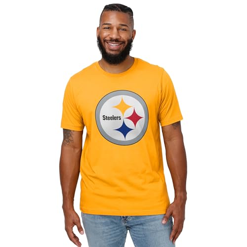 FOCO Mens NFL Team Logo Short Sleeve T-Shirt, Primary Color, XX-Large