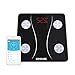 Scales Digital Weight & Body Fat ESHOWEE Bmi Bluetooth Scale Digital Bathroom Wireless Weight Scale Body Composition Analyzer App, Black
