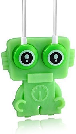 The Original WALSON® Headphones with 65% Maximum Volume of Adults Children's Headphones Headphones to avoid damage Ear Muffs in their early years – Radiation Arm – Free from Plasticisers Silicone – Sustainable Materials and Colours Natural Durable and Easy to Use Splashproof – Not Suitable For Small Children – Always Supervised By Lassen WALSON® Robotic _ Kid Apple Green