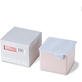 (Only Refill) Mediheal Collagen Ampoule Pad (100 Pads) - Cotton Facial Toner Pads for Skin Firming & Restore Elasticity - Veg