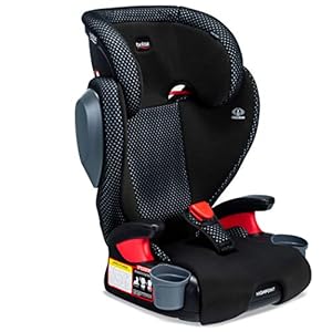 Britax Highpoint 2-Stage Belt-Positioning Booster Car Seat, Cool Flow Gray – Highback and Backless Seat