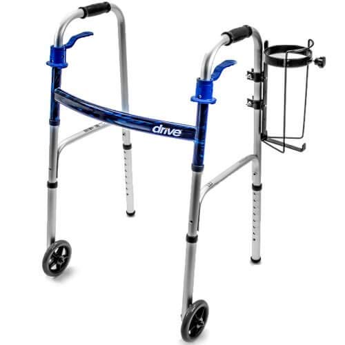 image for Challenger Mobility Walker Oxygen Tank Holder for Rollators & Walking 
