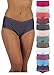 Sexy Basics Women’s Boyshort Boy Cut Style Cotton Stretch Panties | Multi Packs | Ultra-Soft Cotton Spandex Colors Underwear