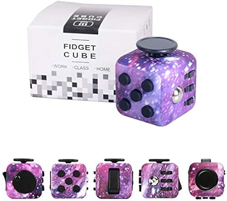 Yetech Galaxy Fidget Toy Fidget Cube Sensory Toys Stress Relieve Toys Anti Anxiety Toy For Children And Adults