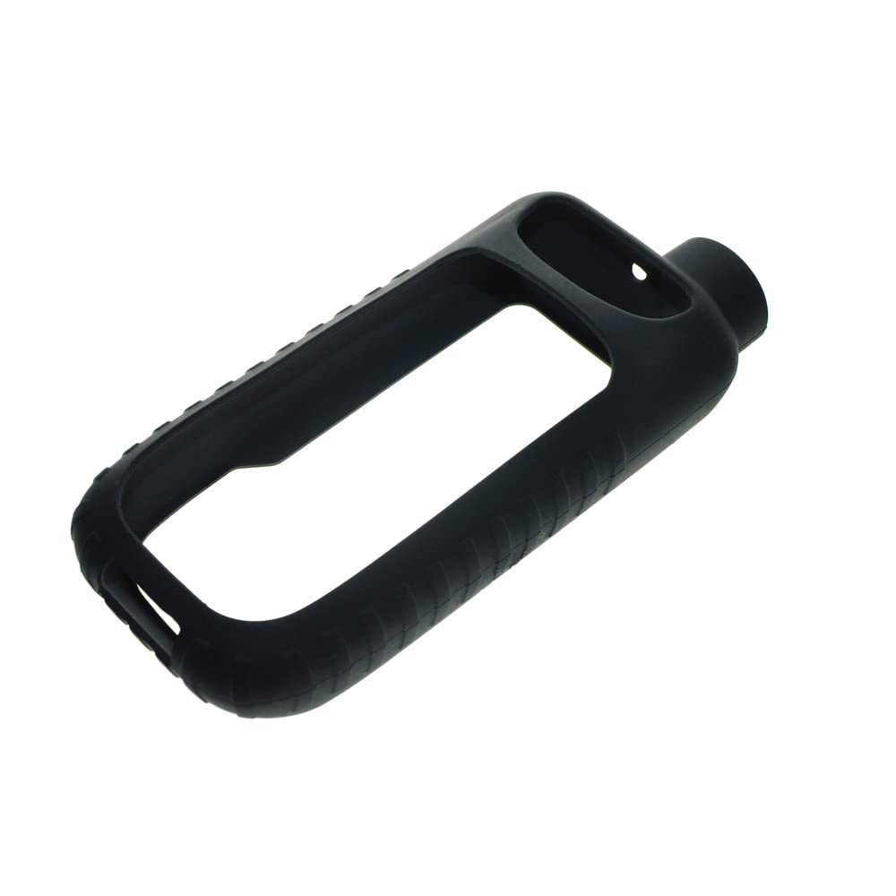 Voikoli Case Compatible with Garmin GPSMAP 66s 66st 66sr,Soft Silicone Protective Cover Case Outdoor Handheld GPS Accessories (Black)