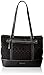 Nine West 9 Jacquard with Wristlet Tote Bag, Black/Black, One Size