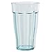 Rhapsody 16-ounce Faceted Plastic Water Tumblers | Turquoise Mist set of 8