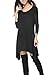 iGENJUN Women's Scoop Neck 3/4 Sleeve Tunic Tops Loose Basic Shirt Dress Dress