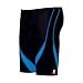 TYR Men's Standard Alliance Splice Jammer Swimsuit, Black/Blue, 26