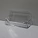 T'z Tagz Brand 12 Pack - Clear Plastic Business Card Holder Display