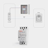 EZVIZ DB1C Wired Video Doorbell Camera 1080P 170 View Dual Band Wi-Fi 256GB SD view 2