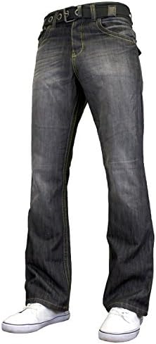Zico Arrested Development Men's Bootcut Flared Denim Jeans (Darkwash, 38W x 30L)