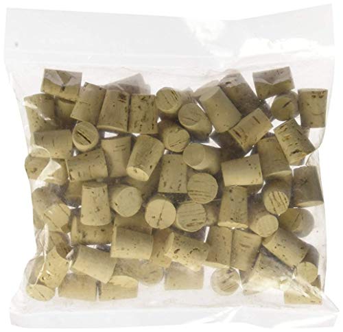 Body Piercing Receiving Corks/Stopper 250 Pcs #2 Size Beach Body Art Supply Small Cork Bottle Stoppers X/XX Grade Aids In Piercings Protects Piercing Needle Sharp End Piercing Supplies - Thumbnail 4