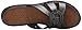 Skechers Women's Passenger-Getaway Dress Sandal,Pewter/Black,7.5 M US