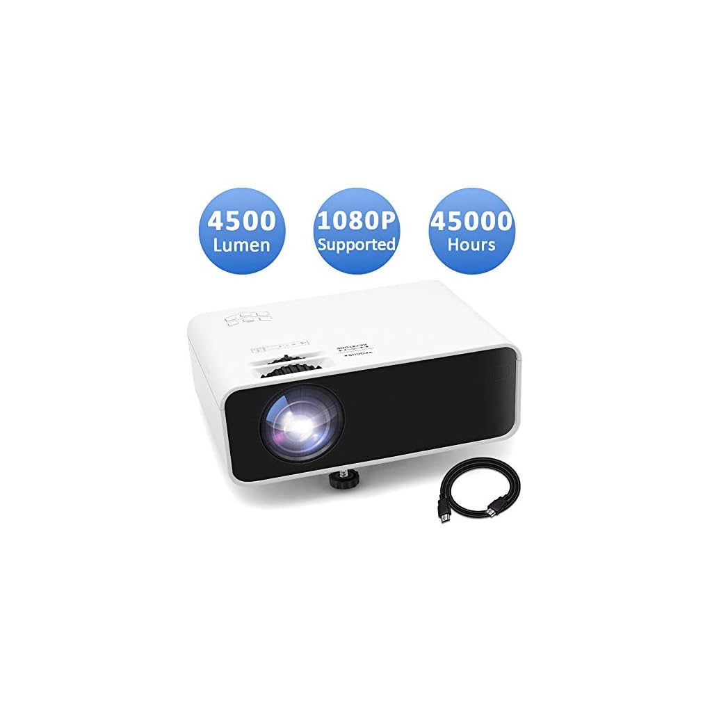 Jimwey 1080P-Supported Video Projector Review
