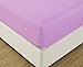 Mellanni Full Fitted Sheet - Iconic Collection Bedding Sheets with up to 16 inch Deep Pocket - Soft & Cooling - Fade & Stain Resistant - 1 PC (Full, Pink)